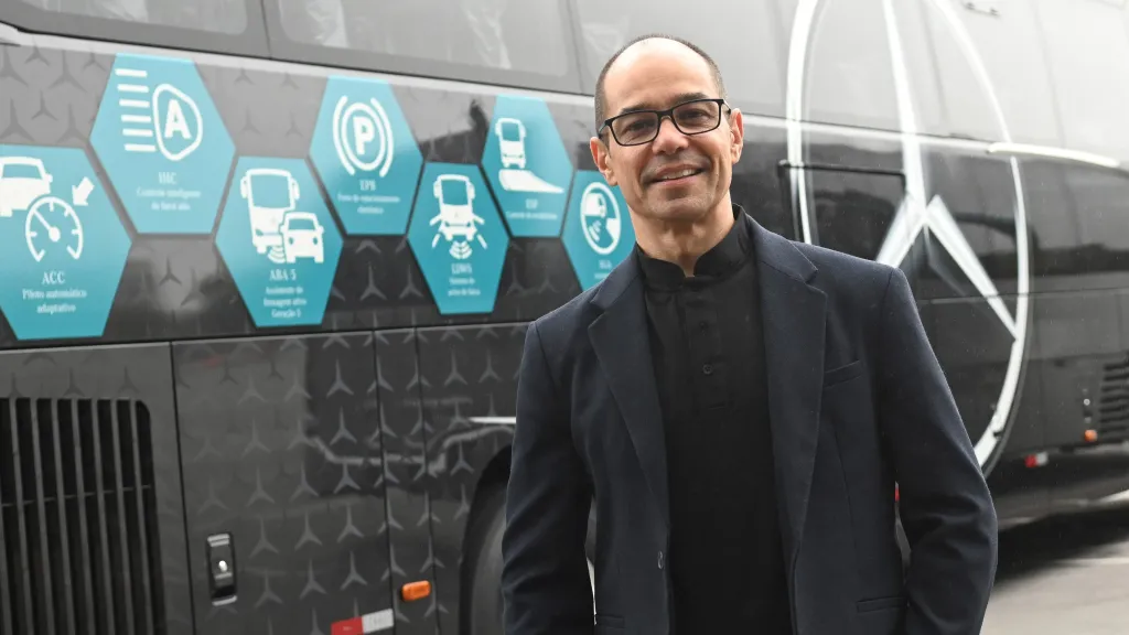 Walter Barbosa, vice-presidente de Vendas, Marketing e Peças & Serviços Ônibus da Mercedes-Benz do Brasil (Divulgação)